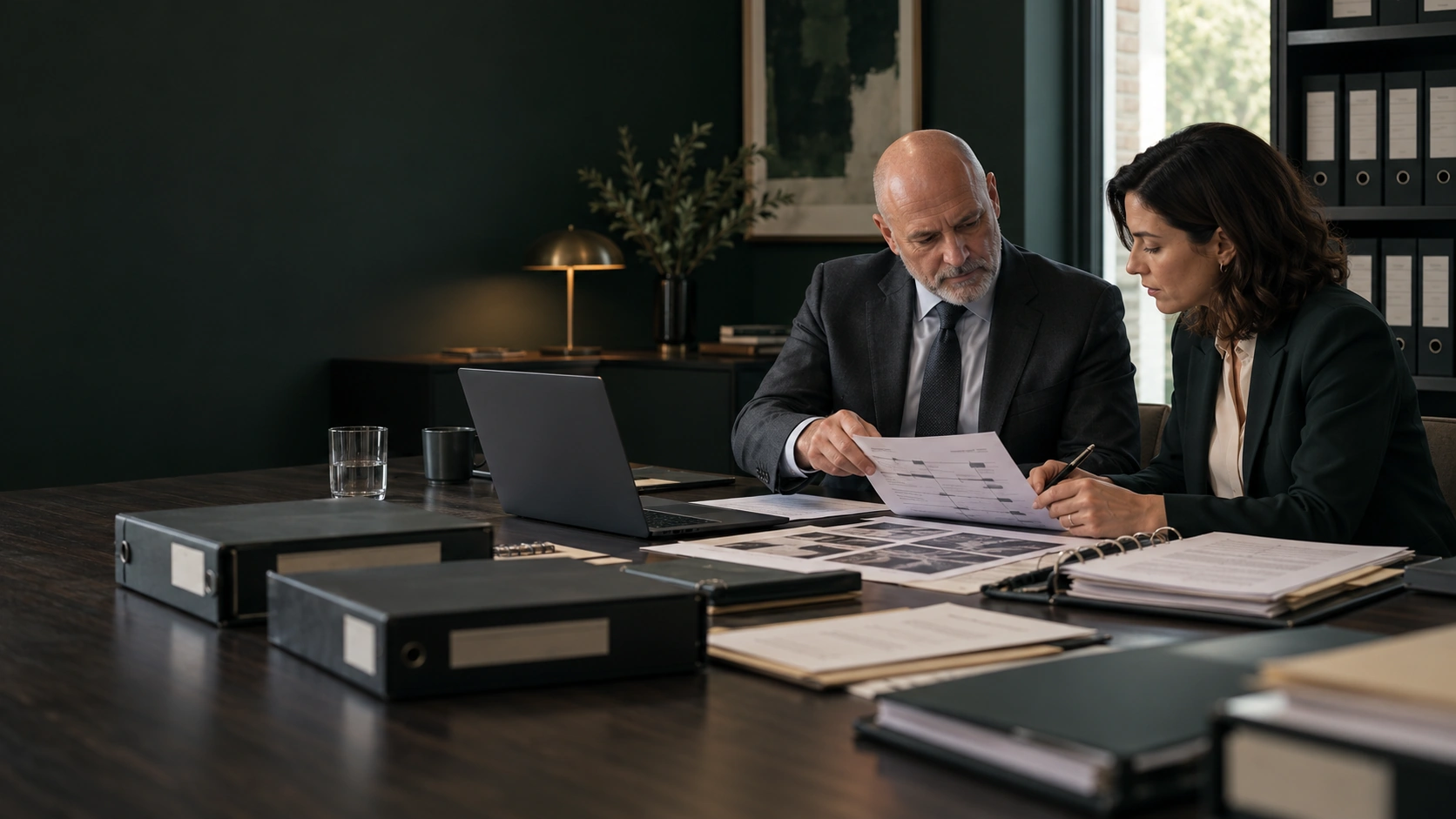 Illustrative organisation of records for litigation and insolvency investigation support.
